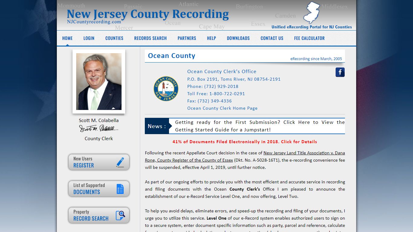 Ocean County - njcountyrecording.com